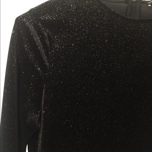 Zara mini long-sleeve sparkling dress!